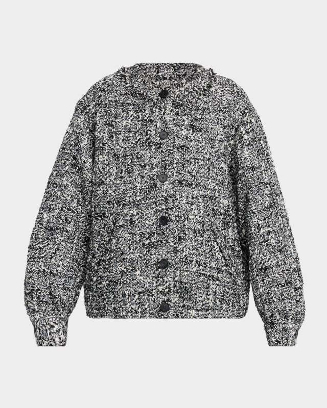 Hassia Tweed Bomber Jacket